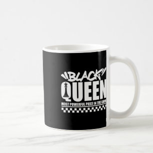 Black Queen Most Power Schach African American W Kaffeetasse