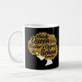 Black Queen MSW Social Work Degrees Master Gradua Kaffeetasse (Links)