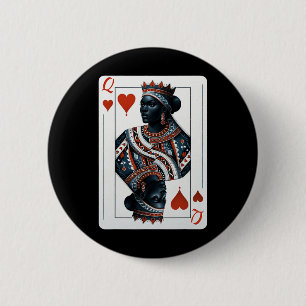 Black Queen of Hearcard Deck Game Stolz Black W Button