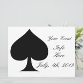 Black Queen of Spades Black Thunder_Cove (Stehend Vorderseite)