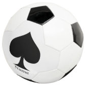 Black Queen of Spades Black Thunder_Cove Fußball (Dreiviertel)