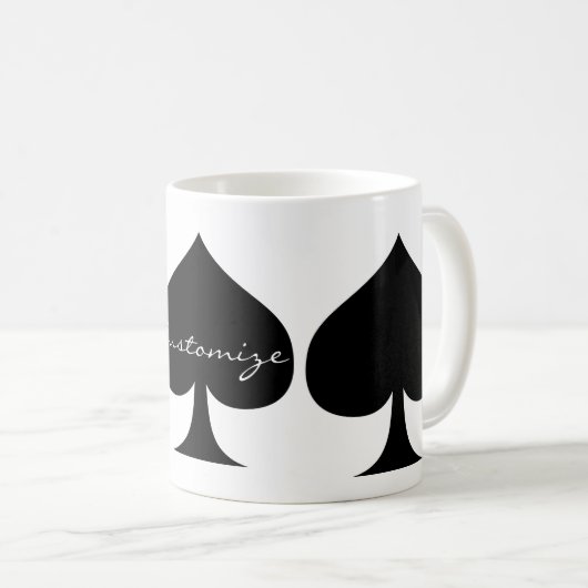 Black Queen of Spades Black Thunder_Cove Kaffeetasse (VorderseiteRechts)