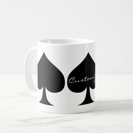 Black Queen of Spades Black Thunder_Cove Kaffeetasse (Vorderseite Links)