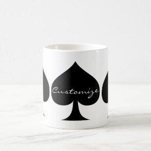 Black Queen of Spades Black Thunder_Cove Kaffeetasse