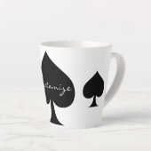 Black Queen of Spades Black Thunder_Cove Milchtasse (Rechte Ecke)