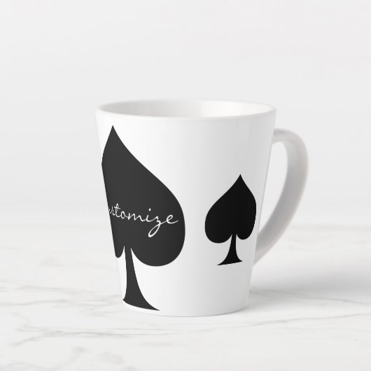 Black Queen of Spades Black Thunder_Cove Milchtasse (Rechte Ecke)