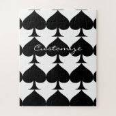 Black Queen of Spades Black Thunder_Cove Puzzle (Vertikal)