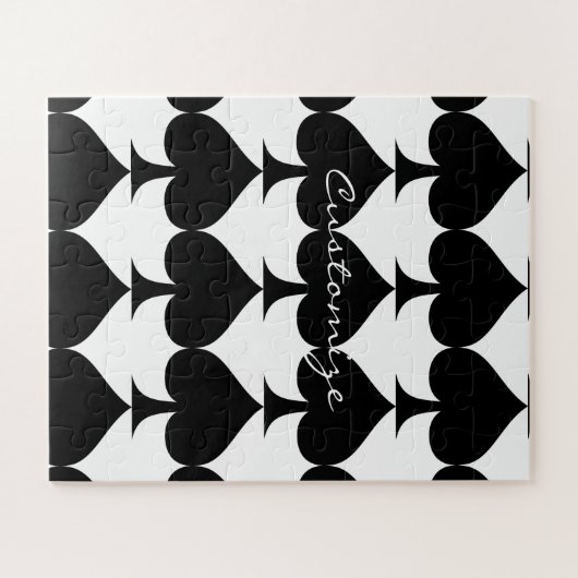 Black Queen of Spades Black Thunder_Cove Puzzle (Horizontal)