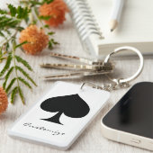 Black Queen of Spades Black Thunder_Cove Schlüsselanhänger (Vorderseite rechts)