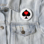 Black Queen of Spades Red Heart Thunder_Cove Button (Beispiel)