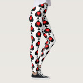 Black Queen of Spades Red Heart Thunder_Cove Leggings (Rechts)