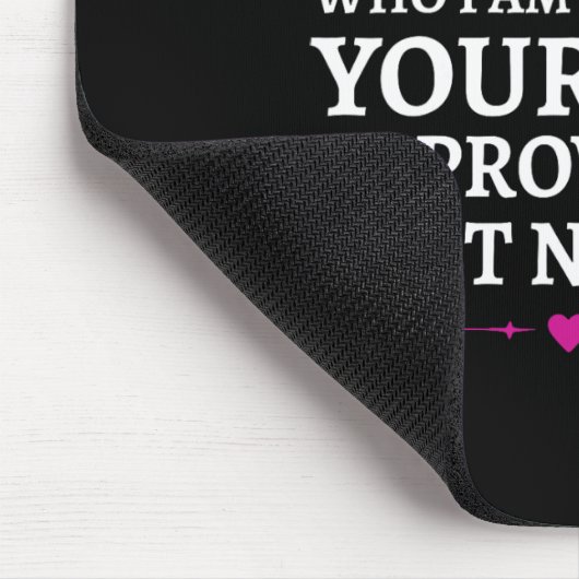 Black Queen Ohrs Curly Natural Afro African Ameri Mousepad (Ecke)