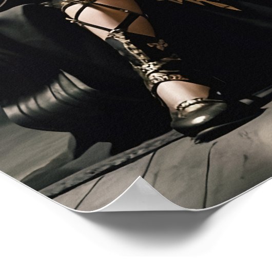 Black Queen Poster (Ecke)