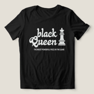 Black Queen Power T-Shirt – beherrsche das Brett Tri-Blend Shirt