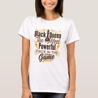 Black Queen Shirt Black Queen Schach Tshirt