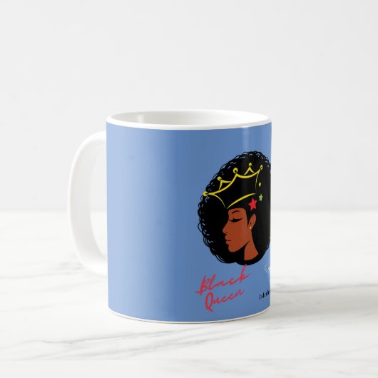 Black Queen Tasse (Vorderseite Links)