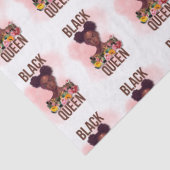 Black Queen Tissue Paper Seidenpapier (Detail)