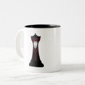 Black Queen Zweifarbige Tasse (Vorderseite Links)