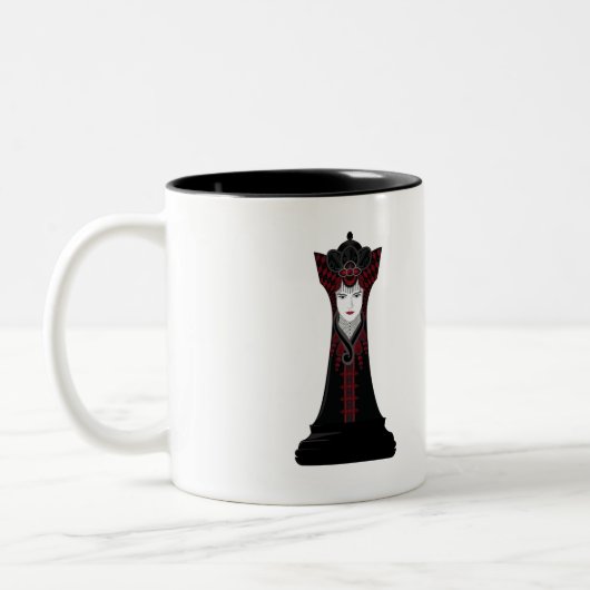Black Queen Zweifarbige Tasse (Links)
