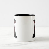 Black Queen Zweifarbige Tasse (Mittel)