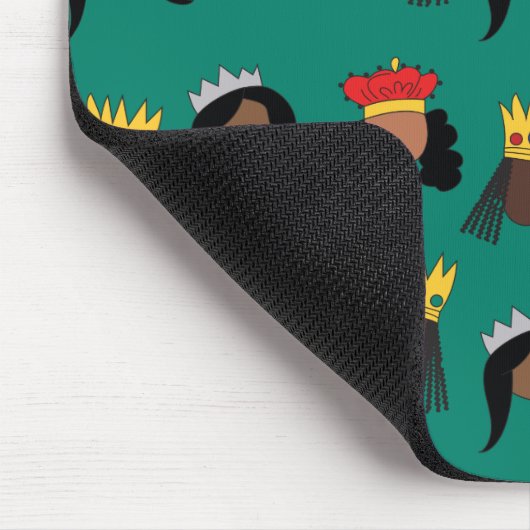 Black Queens Maus Pad Mousepad (Ecke)