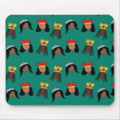 Black Queens Maus Pad Mousepad (Vorne)