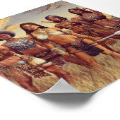 Black Queens Poster (Ecke)