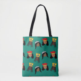 Black Queens Shopping Bag Tasche