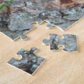 Black Rabbit in Hollow of a Tree Photo Puzzle (Seite)