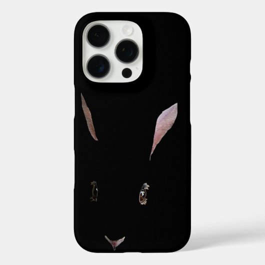 Black Rabbit iPhone case (Rückseite)