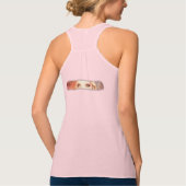 Black Race-Back Angriff! Tank Top (Rückseite)