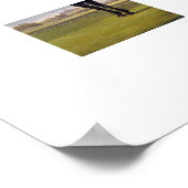 Black Race Horse Circa 1828 Poster (Ecke)