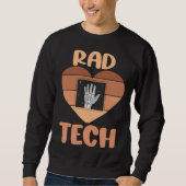 Black Radiology Technologist Rad Tech Week Xray Te Sweatshirt (Vorderseite)