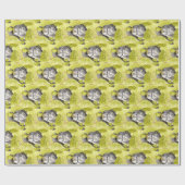 Black Rat Snake Geschenkpapier (Flach)