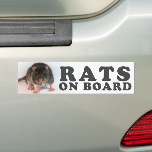 (Black) Ratten man board Autoaufkleber (Auf Auto)