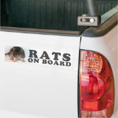 (Black) Ratten man board Autoaufkleber (Auf Lkw)