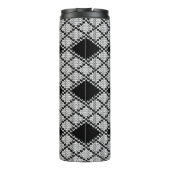 BLACK RAUTE STRICK Thermal Tumbler Thermosbecher (Rückseite)