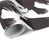 Black Rave Flying Thunder_Cove Geschenkpapier (Rolleneckpunkt)