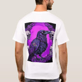 Black Raven and Skulls T-Shirt (Rückseite)