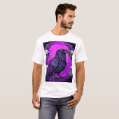 Black Raven and Skulls T-Shirt (Vorne ganz)