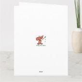 Black Raven Bird Vielen Dank Dankeskarte (Rückseite)