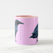 Black Raven Birdlovers Collection III Zweifarbige Tasse (Mittel)