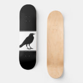 Black Raven Black Skateboard (Vorderseite)