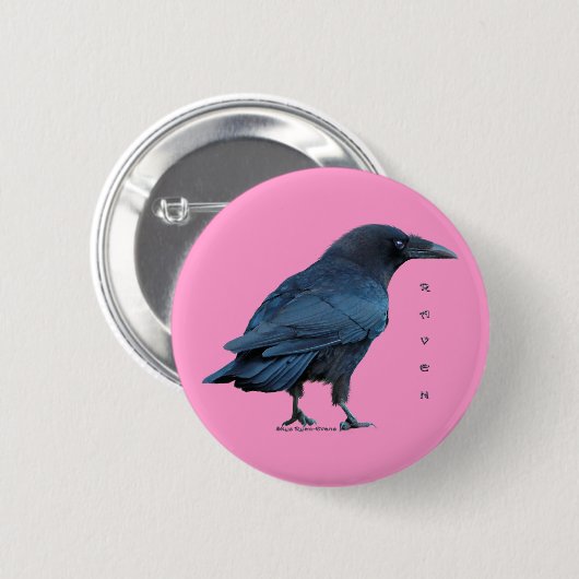 Black Raven Collection III Button (Vorne & Hinten)