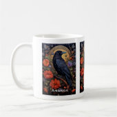 Black Raven Dark Gothic Kaffeetasse (Links)
