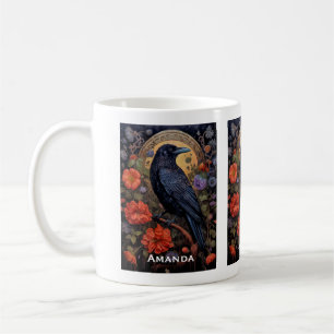Black Raven Dark Gothic Kaffeetasse