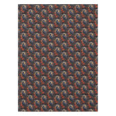 Black Raven Dark Gothic Muster Tischdecke (Vorderseite)