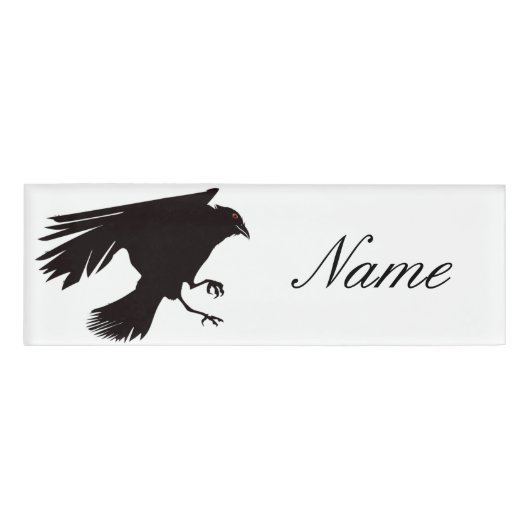 Black Raven Flying Thunder_Cove Namenschild (Vorderseite)