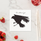 Black Raven Flying Thunder_Cove Serviette (Beispiel)