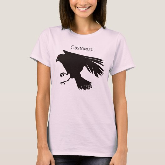 Black Raven Flying Thunder_Cove T-Shirt (Vorderseite)